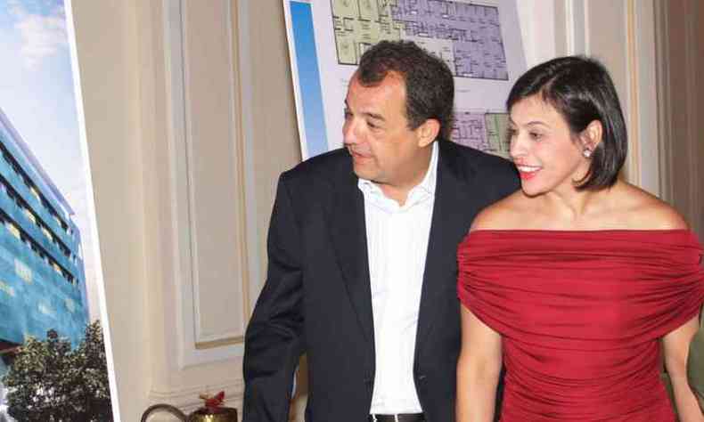 O ex-governador Srgio Cabral e a mulher Adriana Ancelmo(foto: Reproduo internet)