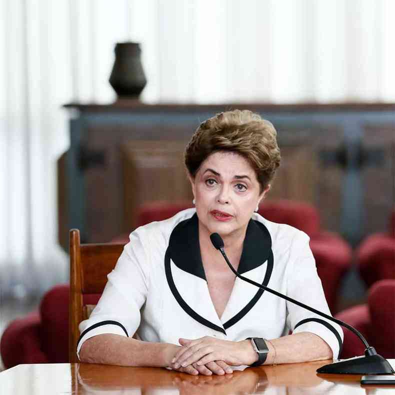 Ex-presidente Dilma Rousseff(foto: Roberto Stuckert Filho/PR )