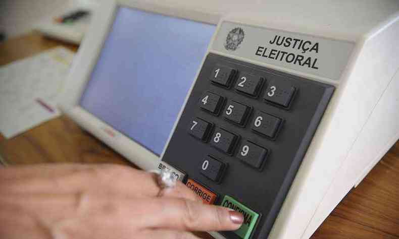 De acordo com os registos do TRE, Minas Gerais conta com 10.253 locais de votao. O estado tem 15.889.559 eleitores aptos a votar em 2020(foto: Fbio Pozzebom/Agncia Brasil)