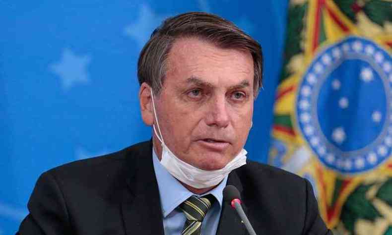 Resultado do exame do teste feito por Bolsonaro est previsto para sair ao meio-dia desta tera(foto: Agncia Brasil)