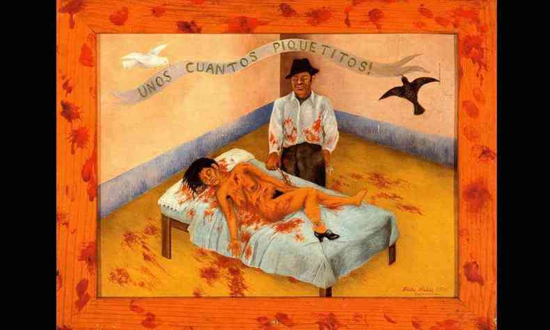 O famoso quadro de Frida Khalo, pintora mexicana que dá nome ao atendimento virtual Frida