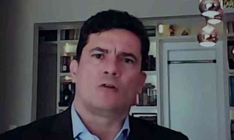 Ainda em abril, Moro deixou o cargo no governo Bolsonaro (foto: Reproduo/TV Globo;)
