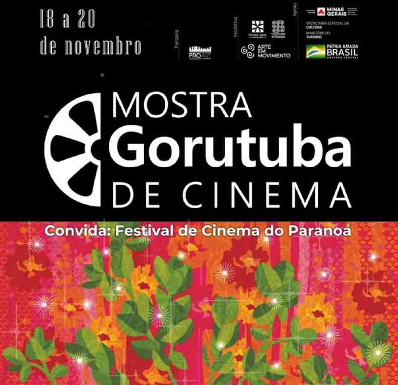 Cartaz da Mostra Gorutuba de Cinema