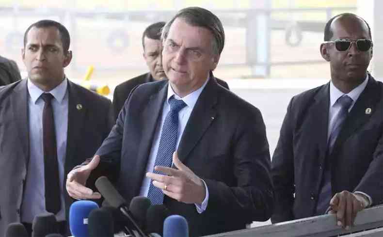 Acusao sobre interferncia de Bolsonaro na PF se diluiu com divulgao do vdeo da reunio ministerial(foto: AGNCIA BRASIL)