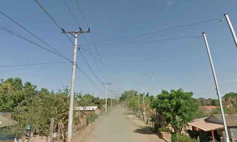 Caso ocorreu no Bairro Vila Verde em Januria(foto: Google Street View/ Reproduo )