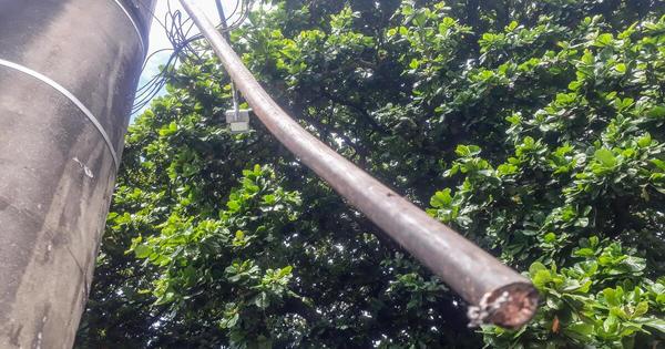  Cabos roubados em Minas cobrem a distância de BH a Juiz de Fora 