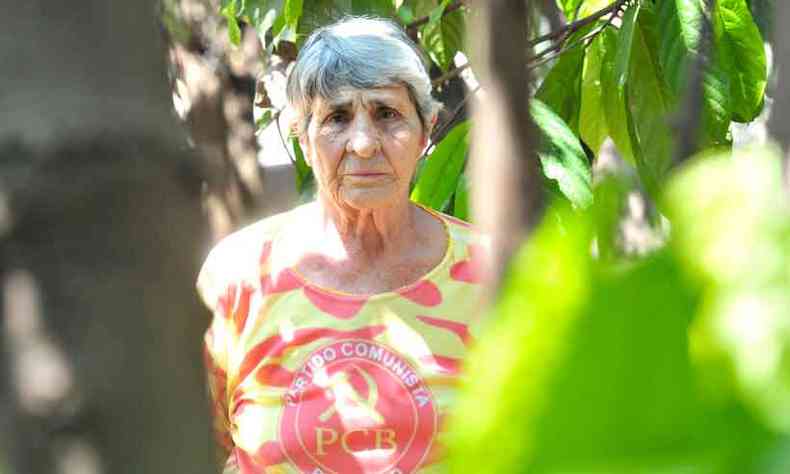 Em sua segunda tentativa de ser eleita, Souza Dantas, de 88, tem vivncia e atuao antiga no PCB(foto: Leandro Couri/EM/D. A. Press )