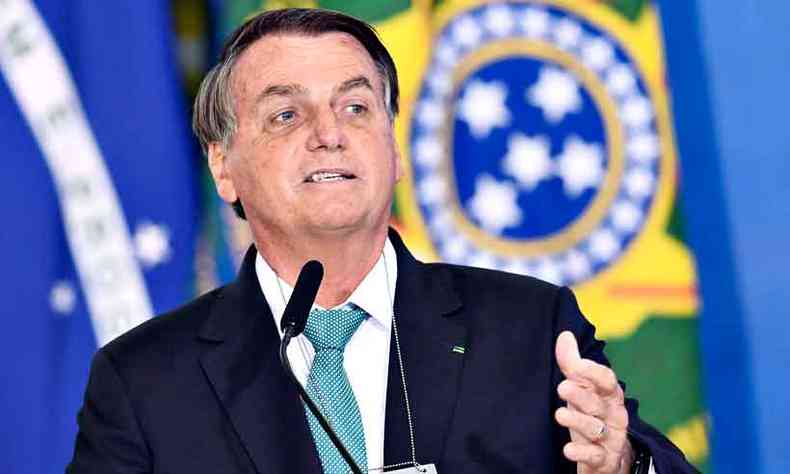 Bolsonaro passou os ltimos dois anos atiando a sua horda de extrema-direita contra o Congresso e o STF e vai promover gastana fiscal para tentar seduzir o eleitor(foto: Evaristo S/AFP)