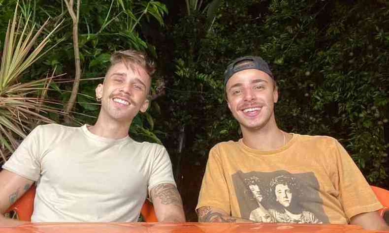 Carmine Ripoli, 24 anos, e Lucas Drummond, 23 anos(foto: Instagram/Reproduo)