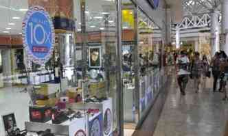 Shoppings investem em sorteios como antdoto para a crise(foto: Juarez Rodrigues/EM/D.A Press)
