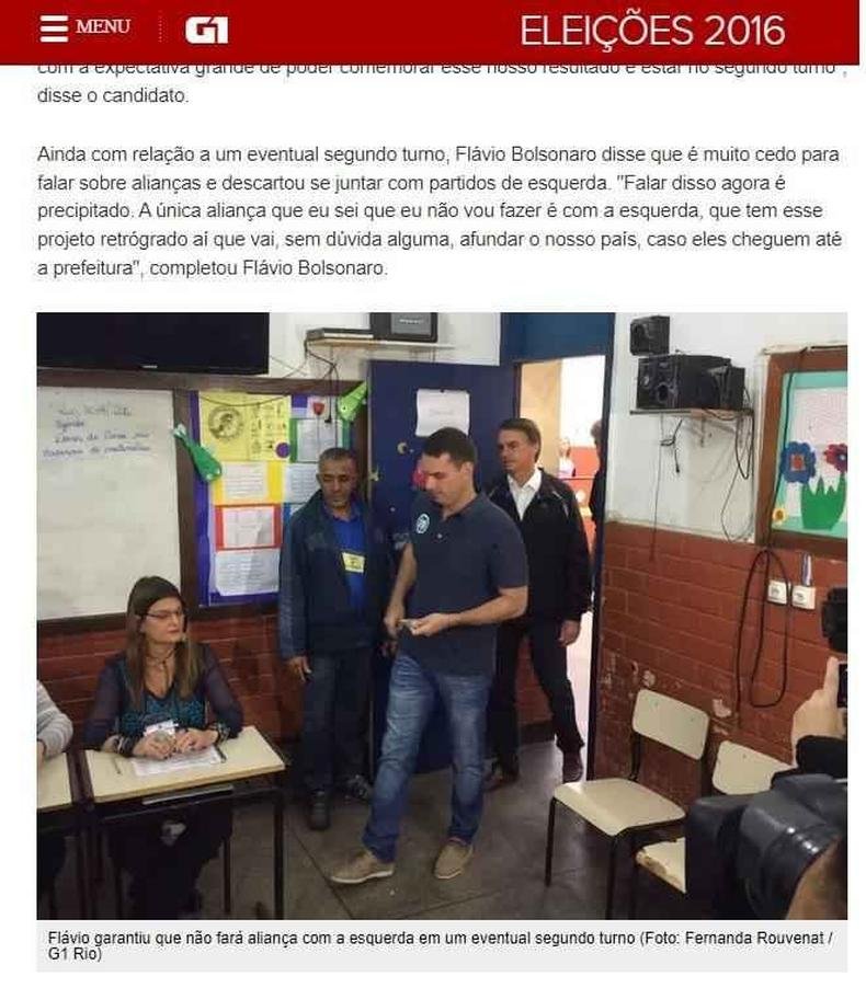 Captura de tela em 5 de setembro de 2022 de uma matéria do portal G1 ( . / ) Captura de tela em 5 de setembro de 2022 de uma matéria do portal G1