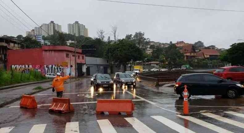 Avenida Tereza Cristina: Via ser interditada no sbado pela manh para treinamento preventivo contra inundao