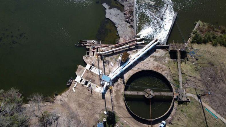 A planta de purificao localizada na cidade de Aguas Corrientes tem mais de 140 anos e abastece a capital uruguaia e arredores