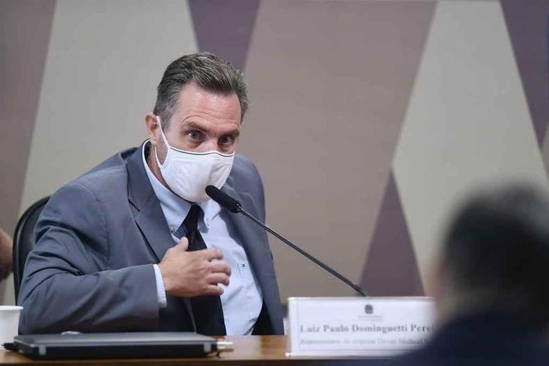 Ao procurar o reverendo, Dominguetti n�o especificou o valor da contribui��o que daria � Senah(foto: Edilson Rodrigues/Ag�ncia Senado)