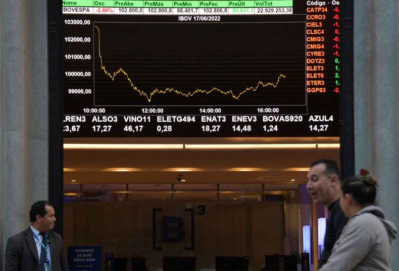 (foto: Nelson ALMEIDA / AFP) bolsa de valores