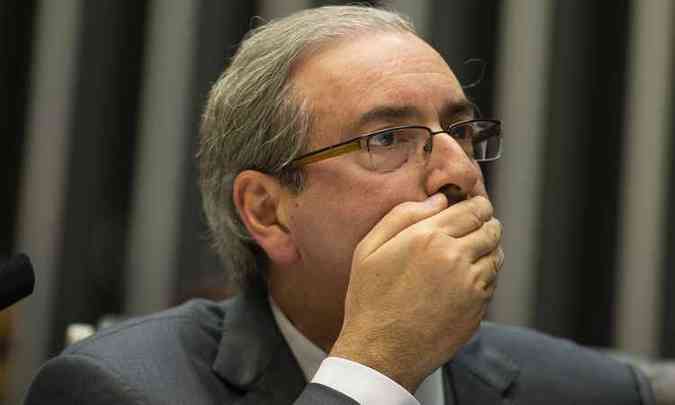 Preso desde outubro em Curitiba, ex-deputado Eduardo Cunha j sinalizou delao premiada vrias vezes(foto: Marcelo Camargo/Agncia Brasil )