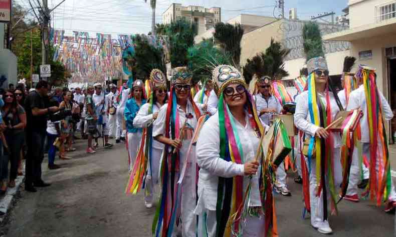 As Festas de Agosto fazem parte da paisagem cultural de Montes Claros, no Norte de Minas(foto: Luiz Ribeiro/EM/D.A Press - 16/8/18)