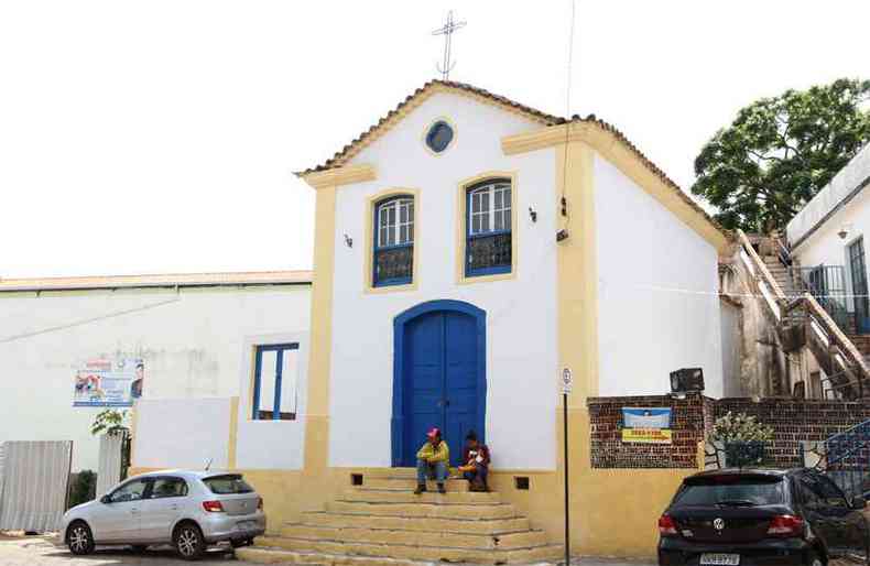 Capela Nossa Senhora do Bom Despacho  testemunha de passagens diretamente associadas  histria de Minas(foto: Jair Amaral/DA Press)