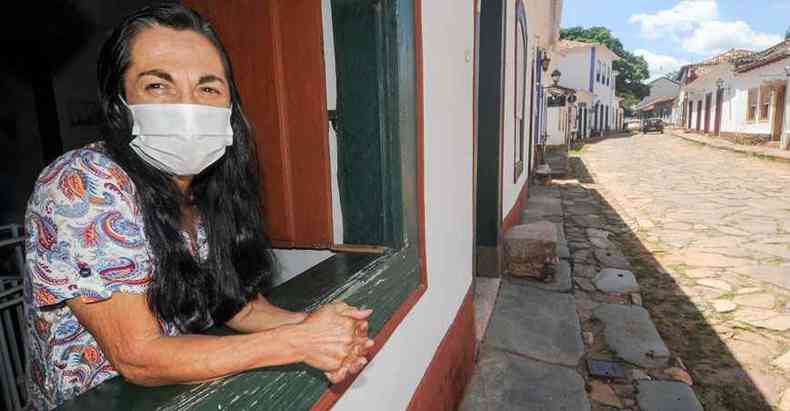 A turismloga Aparecida Nascimento comemora a reabertura, mas lamenta afastamento de moradores