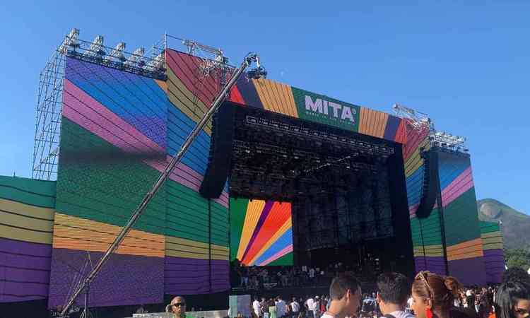 Palco do MITA Festival