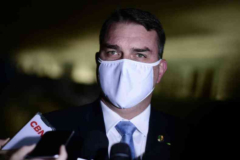 Senador Flvio Bolsonaro (Patriota-RJ)(foto: Pedro Frana/Agencia Senado)