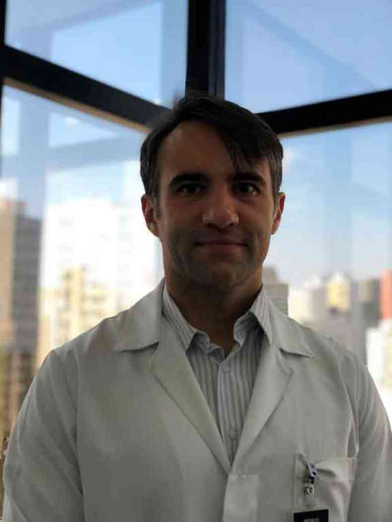 Alexandre Andreani Paes Leme Giffoni, da equipe de nutrologia do Hospital IGESP)(foto: Arquivo pessoal )