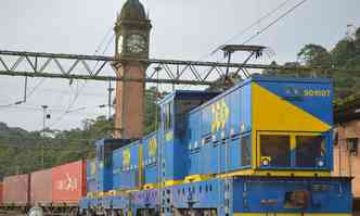 Falta de ferrovias e armazns  responsvel por aumento das perdas(foto: MRS/Divulgao)