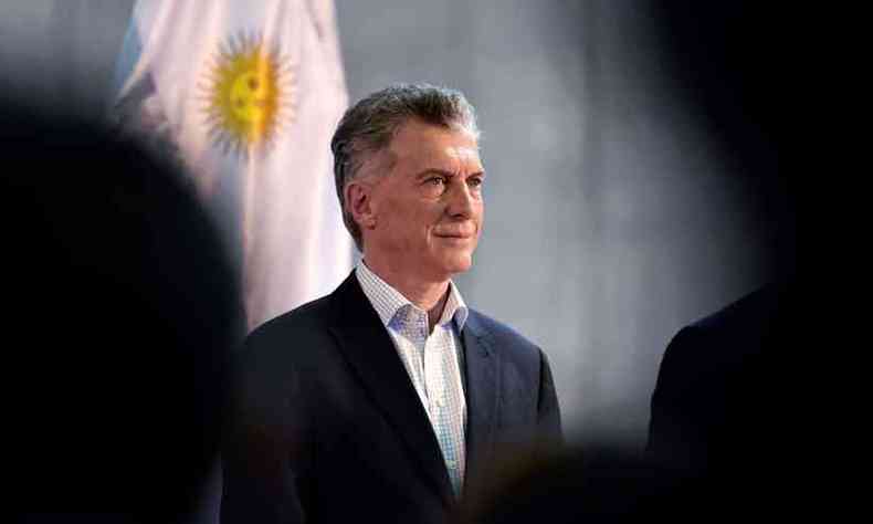 Presidente argentino, Mauricio Macri defende a deciso de seu governo de estender os termos da dvida para aliviar os encargos financeiros (foto: Norberto Duarte/AFP)