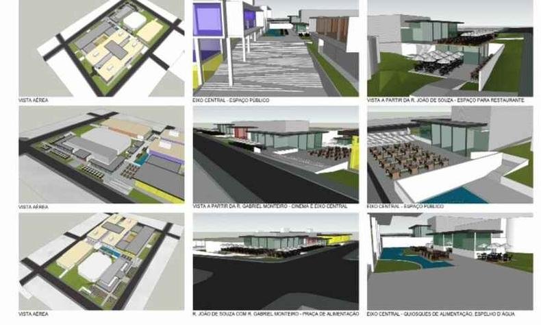 Projeto reúne prefeitura Câmara Municipal e até um shopping com 150 lojas (foto: Arquivo Prefeitura) Projeto reúne prefeitura Câmara Municipal e até um shopping com 150 lojas (foto: Arquivo Prefeitura)