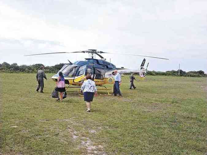 MPF quer saber se o uso do helicptero da PRF pela ministra Ideli prejudicou operaes de salvamento(foto: Reproduo)