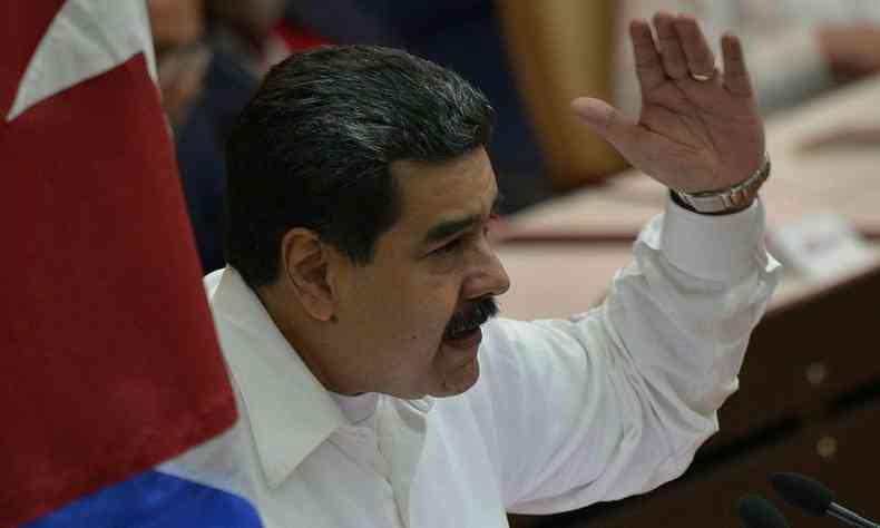 O presidente da Venezuela, Nicols Maduro(foto: AFP / Yamil LAGE )