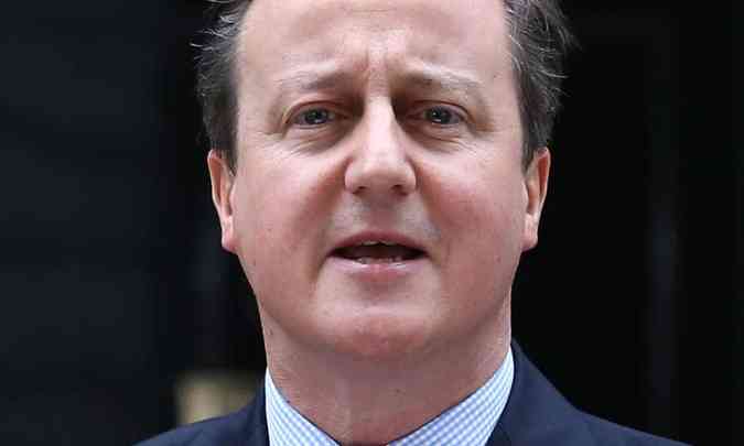 Cameron far um pronunciamento na segunda no parlamento britnico para formalizar o referendo(foto: AFP / JUSTIN TALLIS )