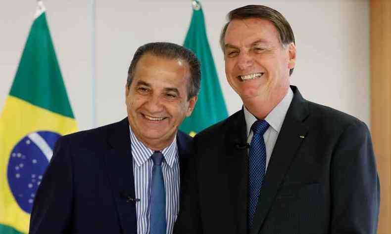 Silas Malafaia e Jair Bolsonaro durante encontro em dezembro de 2019