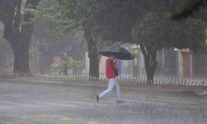 BH: Chuva Forte Atinge Regiões Da Capital Neste Domingo - Gerais ...