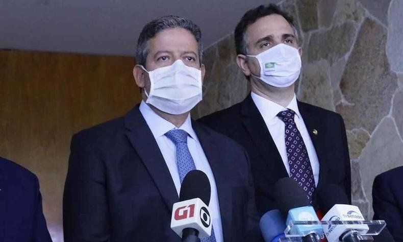 Arthur Lira e Rodrigo Pacheco