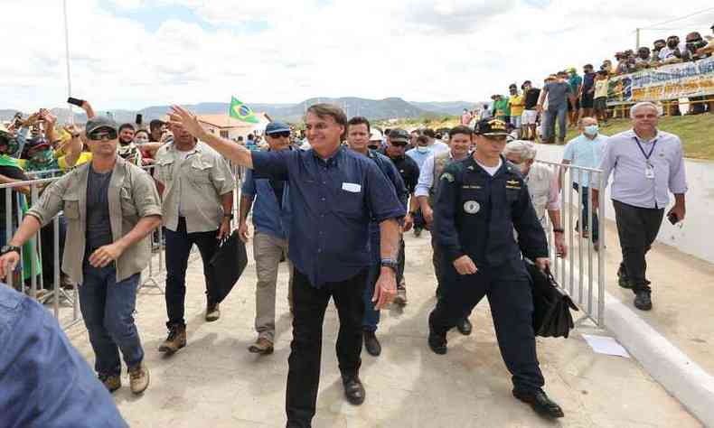 Presidente Jair Bolsonaro (sem partido)(foto: Marcos Corra/PR)