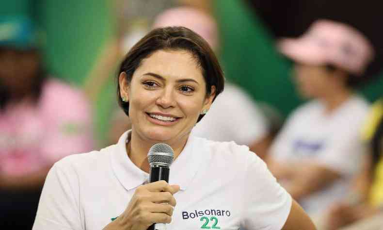 Ex primeira-dama Michelle Bolsonaro 