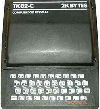 1981 - TK82 C - Produzido pela empresa brasileira Microdigital Eletrônica. Era um clone do ZX81, da Sinclair(foto: Old Computers/Reproducao Internet )