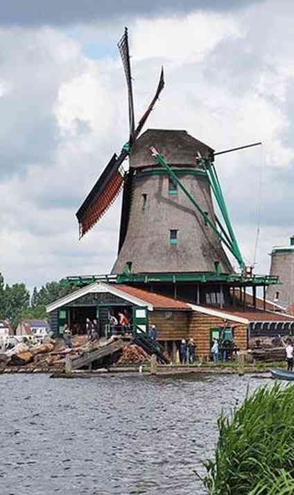 Aonde Vamos Energias Renováveis: Immigrant - Um autêntico moinho de vento  holandês plantado em solo brasileiro (fevereiro de 2006)