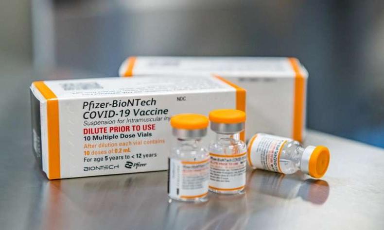 (foto: Pfizer/Divulgação ) Vacina da Pfizer