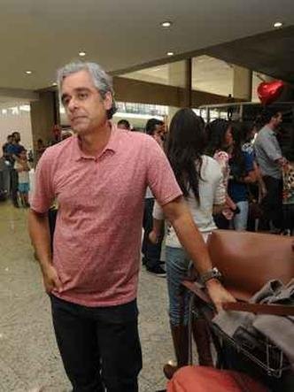 Em viagem a trabalho, Fernando Gouveia ficou sem as roupas da mala por trs dias(foto: Jair Amaral/EM/D.A Press)