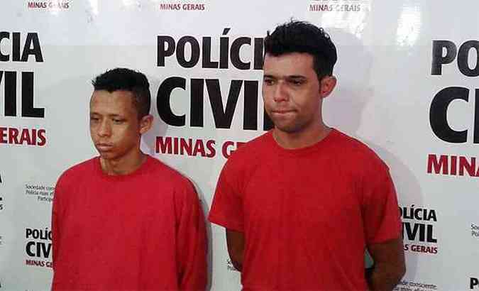 Os dois criminosos mataram o PM durante um assalto na Pampulha(foto: Polcia Civil/Divulgao)