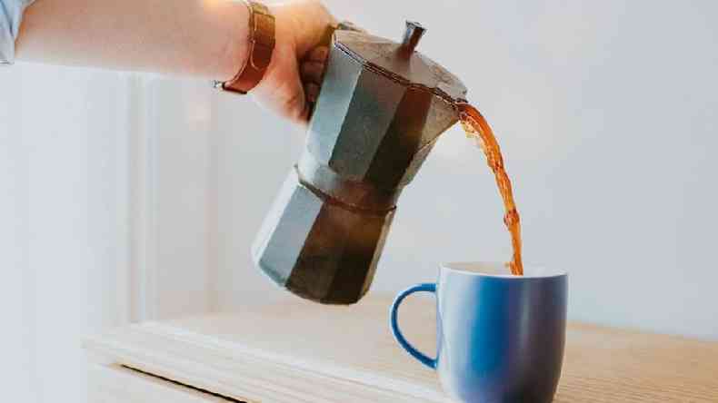 Para a maioria das pessoas com parosmia, o gosto do caf  horrvel(foto: Getty Images)