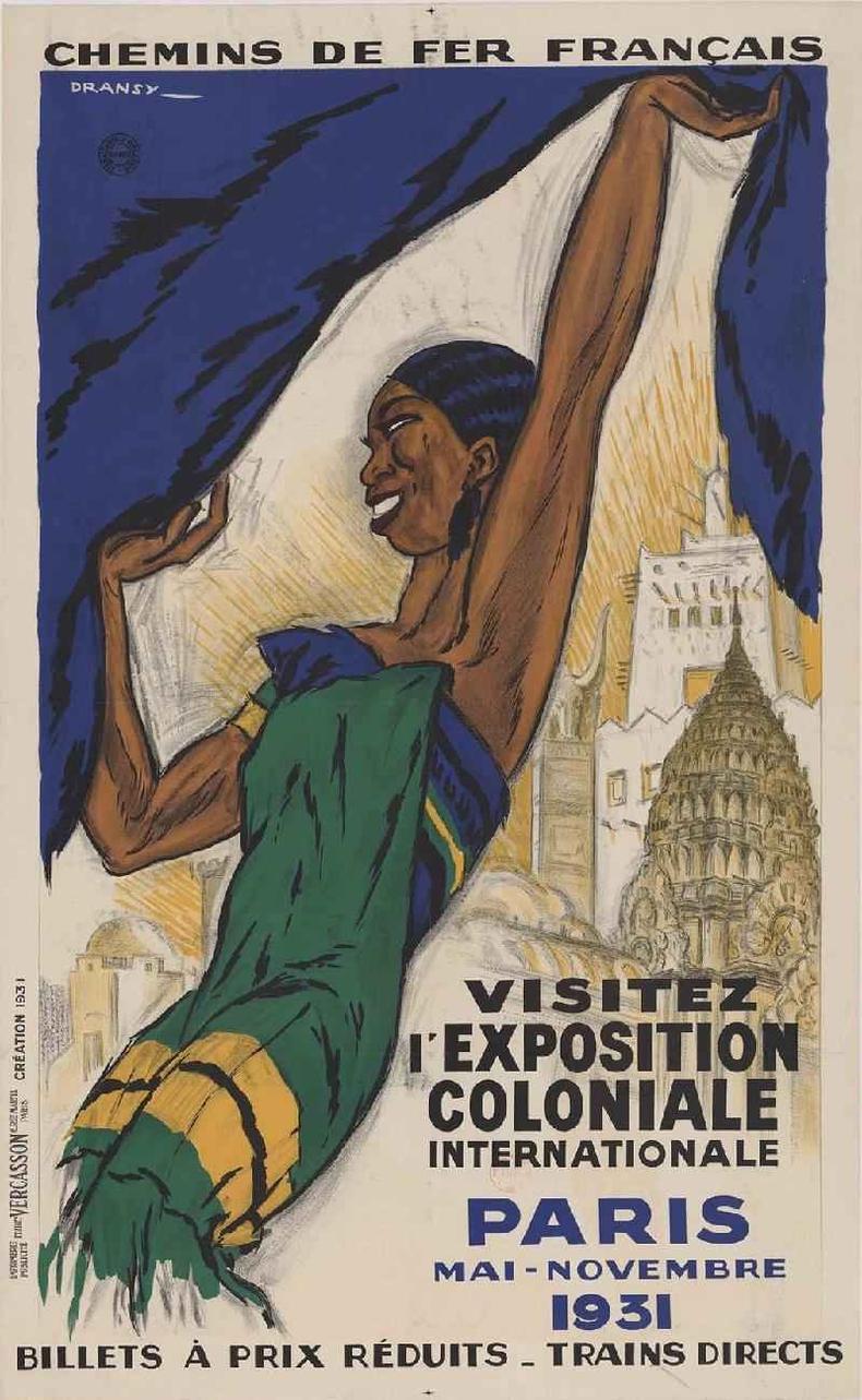 Cartaz da Exposio Colonial de Paris de 1931