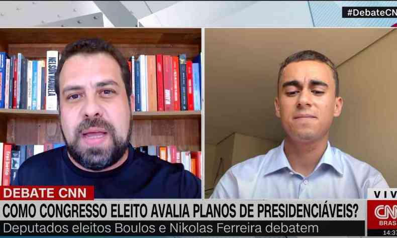 Boulos e Nikolas Ferreira