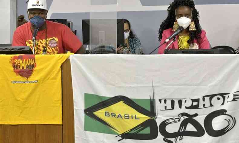 A deputada estadual Andria de Jesus (PSOL) defende polticas pblicas para a Juventude que passem pelo hip hop