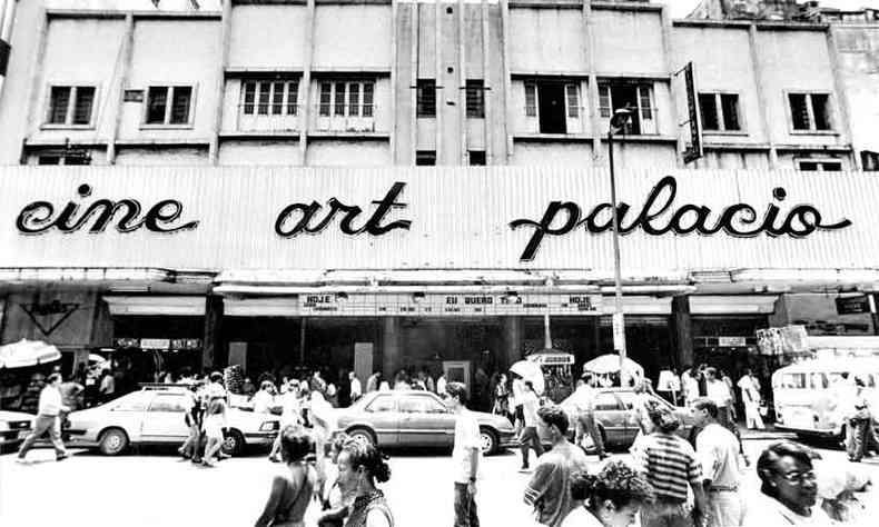 Cine Art Palcio, na Rua Curitiba, era o endereo preferido de cinfilos de BH entre os anos 1950 e 1960(foto: Arquivo EM)