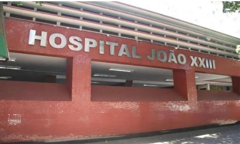 Vítima foi resgatada pelo Samu e levada para o Hospital Pronto-Socorro João XXIII. Logo depois, foi transferida para o Hospital Militar(foto: Divulgação/Fhemig) Hospital Pronto-Socorro João XXIII