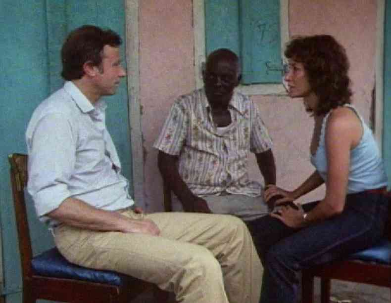 Programa 'Newsnight' da BBC enviou equipe ao Haiti em 1983 para reportagem sobre a poo da 'zumbificao'(foto: BBC)