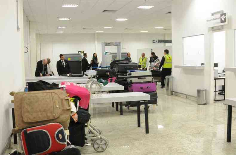 Senado suspende nova regra aprovada pela Anac para cobrana de bagagens despachadas por empresas areas(foto: Jair Amaral?EM/D.A Press)
